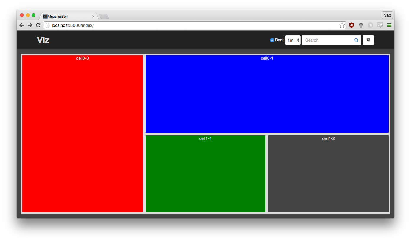 Screenshot of current build.