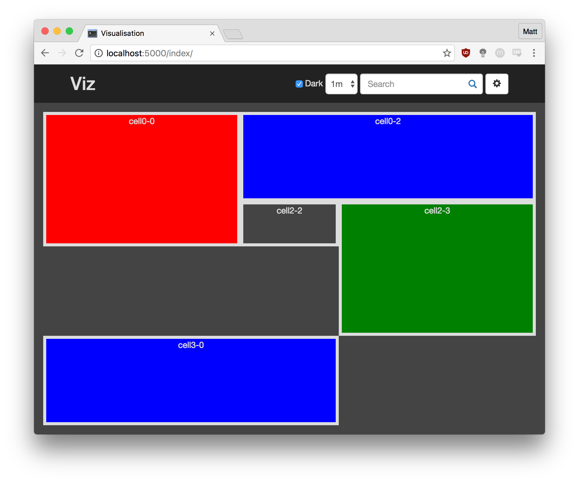 Screenshot of current build.
